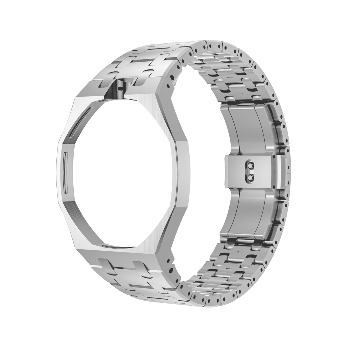 Royal&Vicky Strap Exclusive Steel Case & Silicone strap