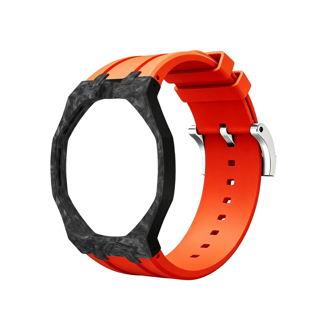 Royal Oak Pop Exclusive Gehäuse aus Karbonfaser & Silikonarmband