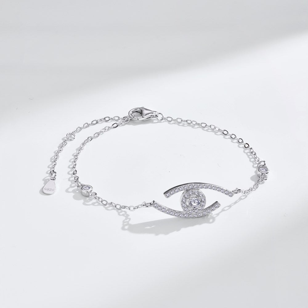 [Royal Jewellery]Lucky Eye Pave-Set Diamond Bracelet