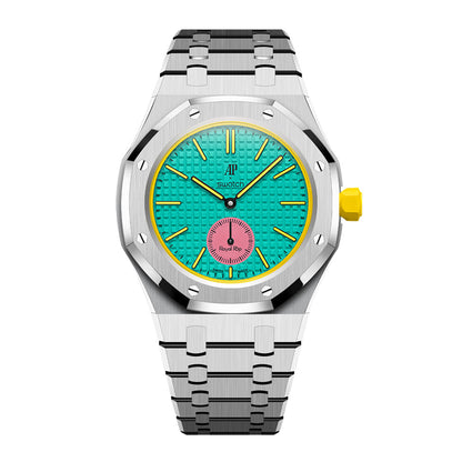 Royal Oak Pop Exklusives Stahlgehäuse & Armband Uhrband mit vollständiger Einfassung