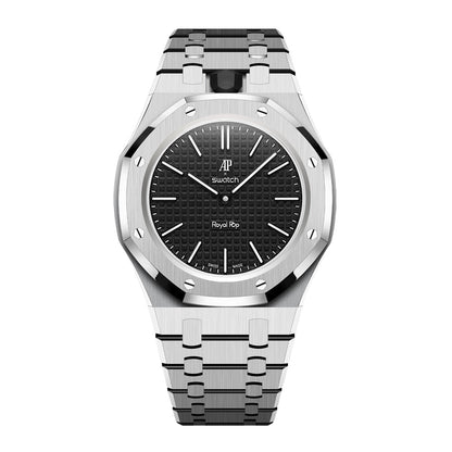 Royal Oak Pop Exklusives Stahlgehäuse & Armband Uhrband mit vollständiger Einfassung