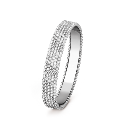 [Royal Jewellery]  FIVE-ROW DIAMOND BRACELET