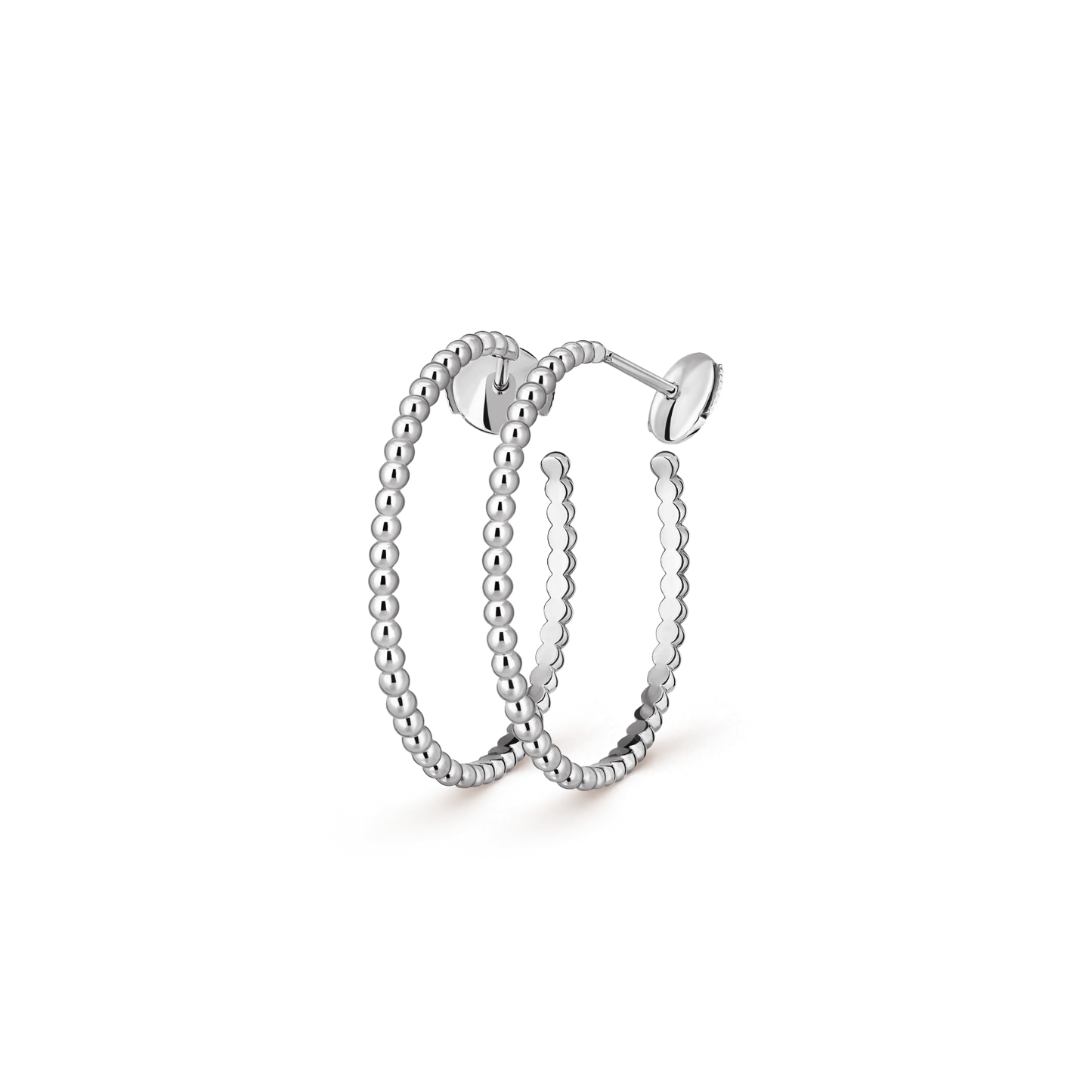 [Royal Jewellery] SMOOTH BEAD STUD EARRINGS