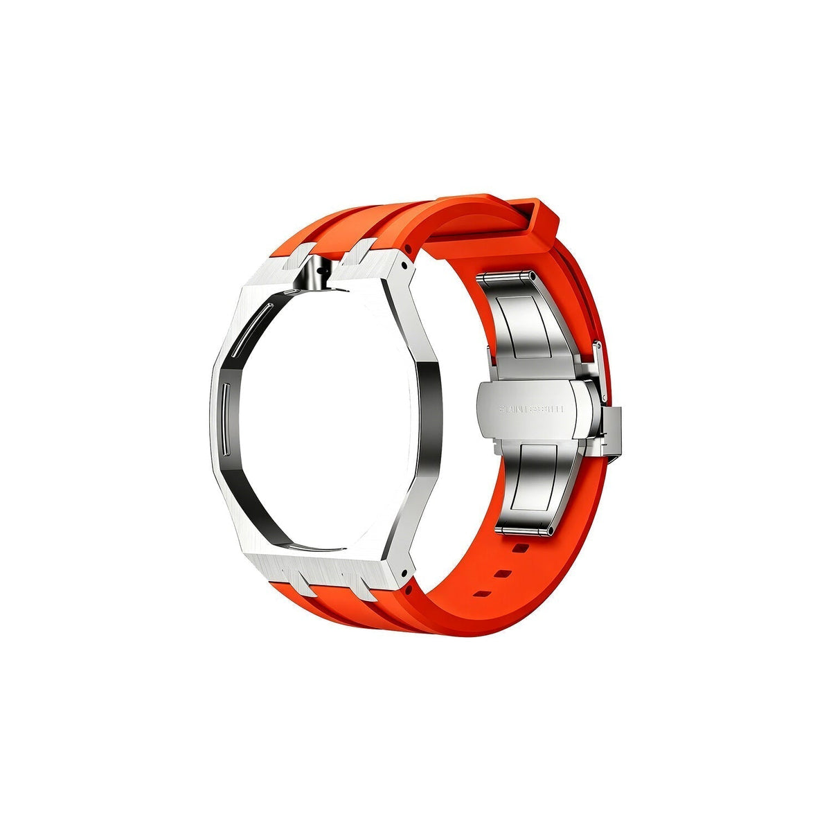 Royal&Vicky Strap Exclusive Steel Case & Silicone strap