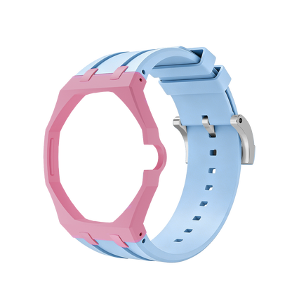 Royal&Vicky Strap Exclusive Bioceramic Case & Silicone Strap Mix Color