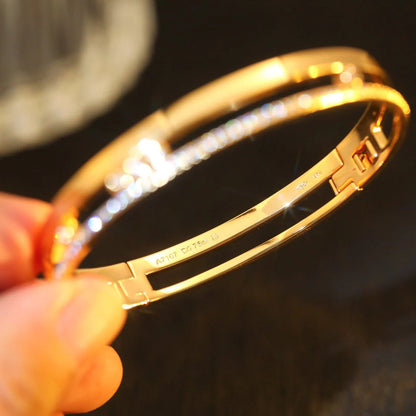 [Royal Jewellery]Move Romane Diamond Bangle Bracelet