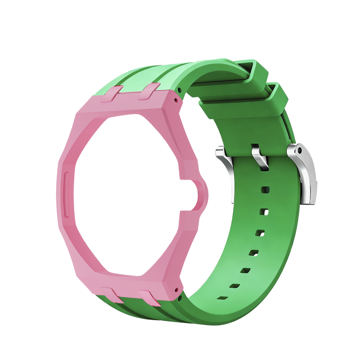 Royal&Vicky Strap Exclusive Bioceramic Case & Silicone Strap Mix Color