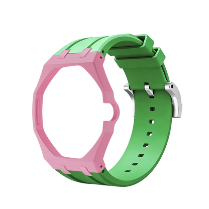 Royal&Vicky Strap Exclusive Bioceramic Case & Silicone Strap Mix Color