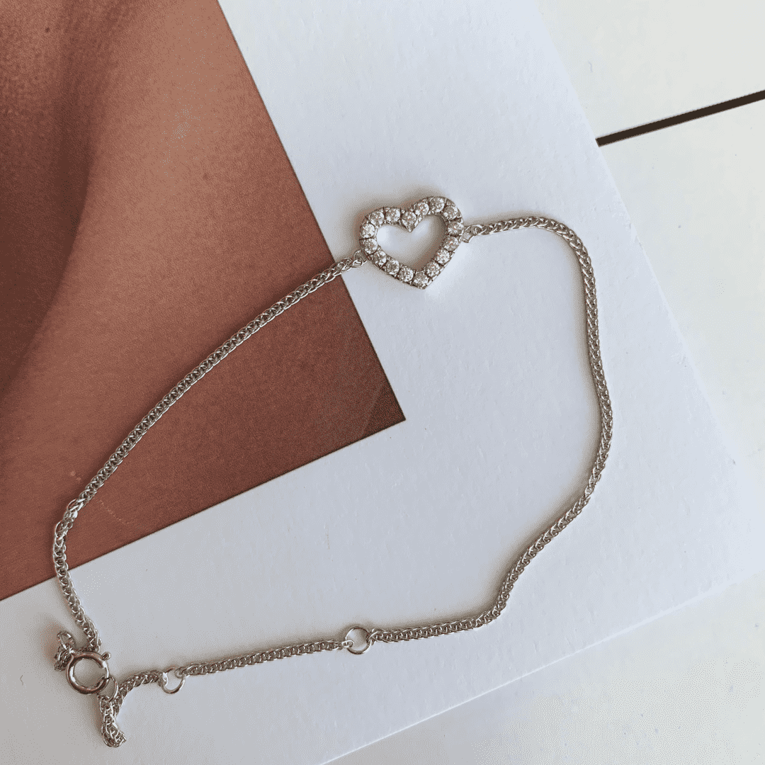 [ROYAL]Heart Shape Lover Bracelet