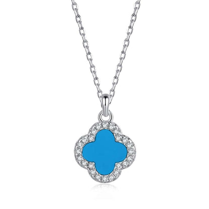 [Royal Jewellery]Dainty Flower Shape Necklace