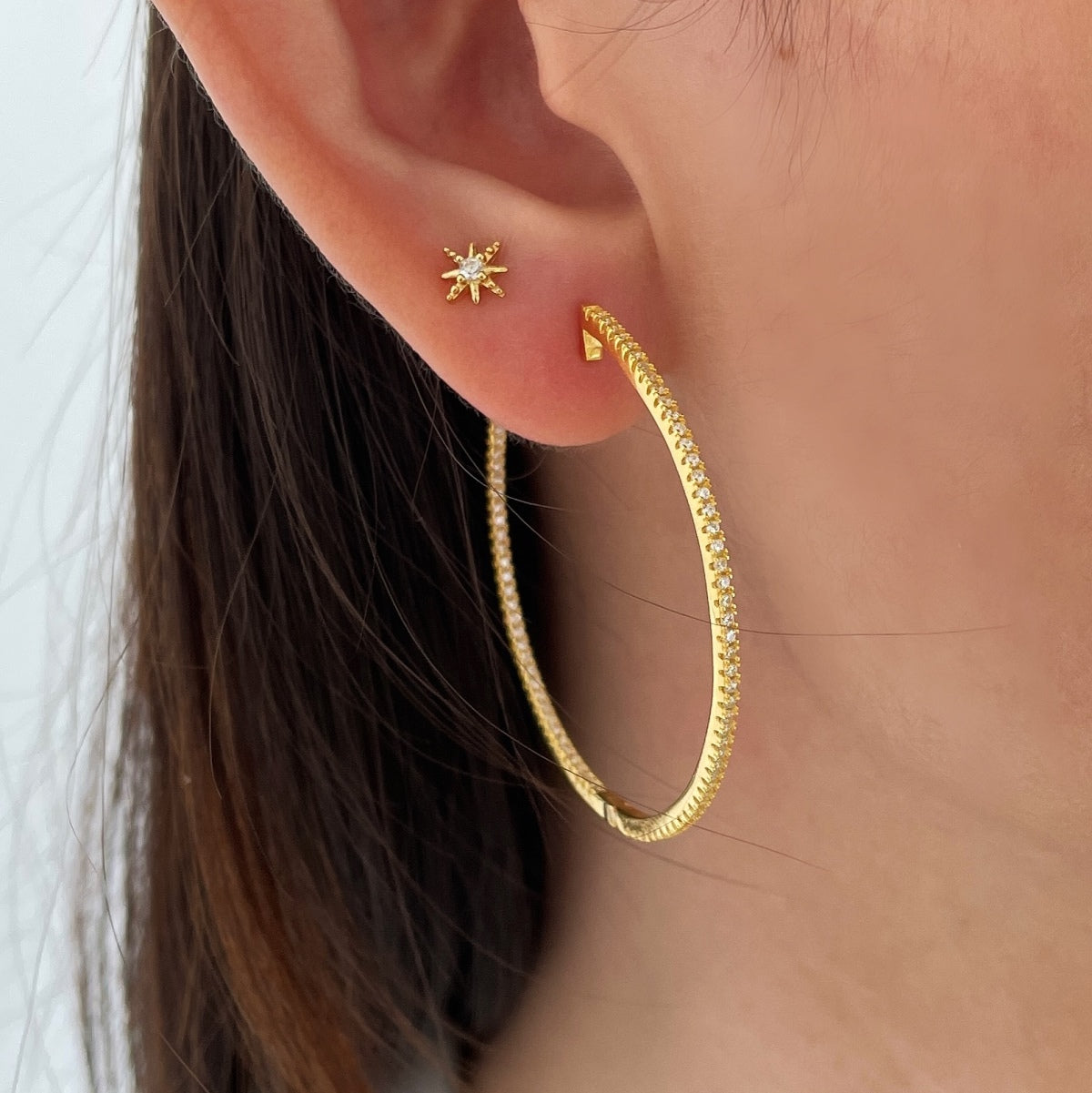 [Royal Jewellery]Popular Large Hoop Earrings