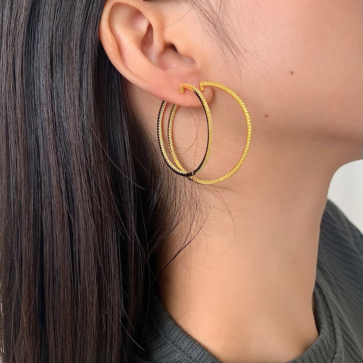 [Royal Jewellery]Popular Large Hoop Earrings