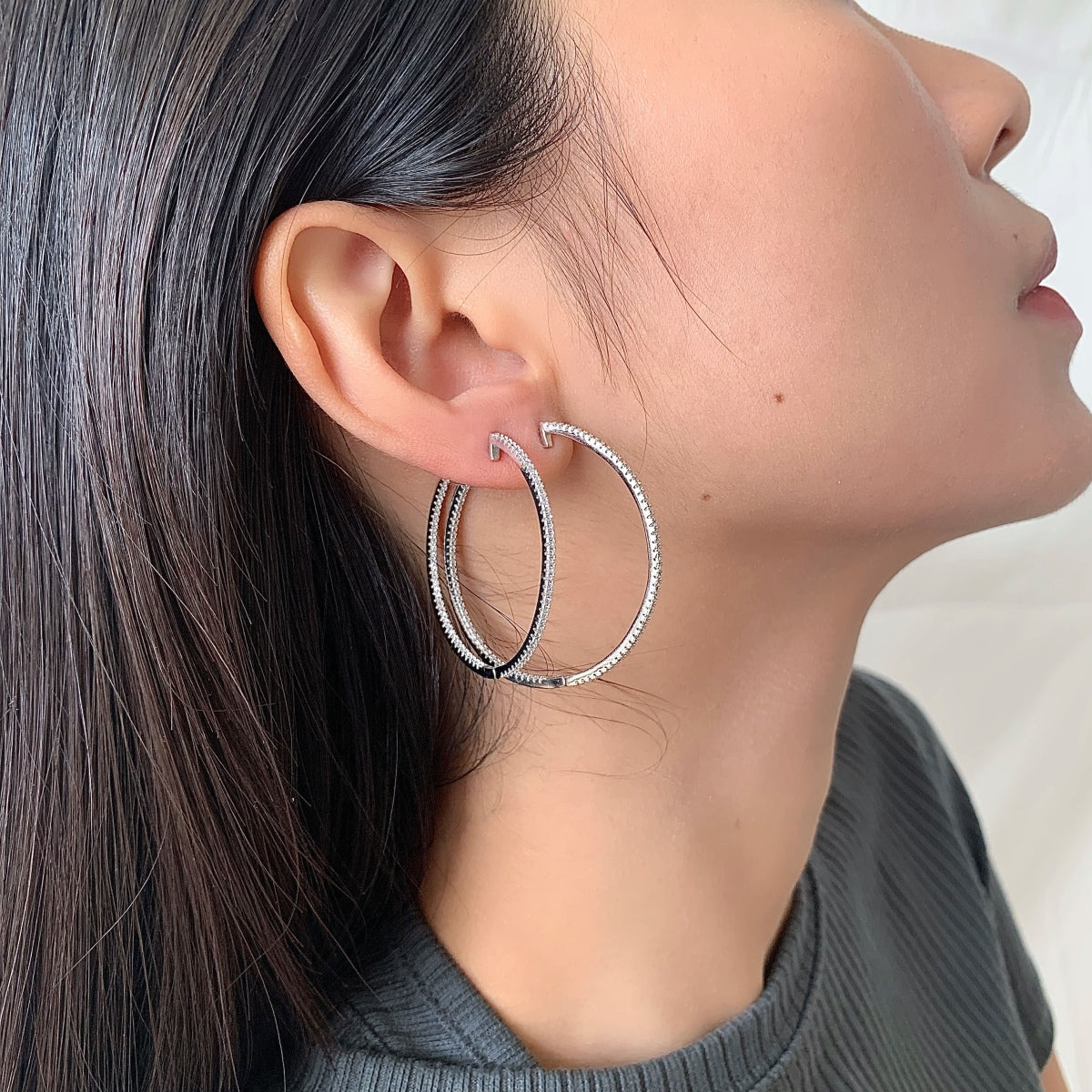 [Royal Jewellery]Popular Large Hoop Earrings