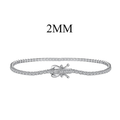 [Royal Jewellery]Radiant Colorful Round Cut Party Bracelet