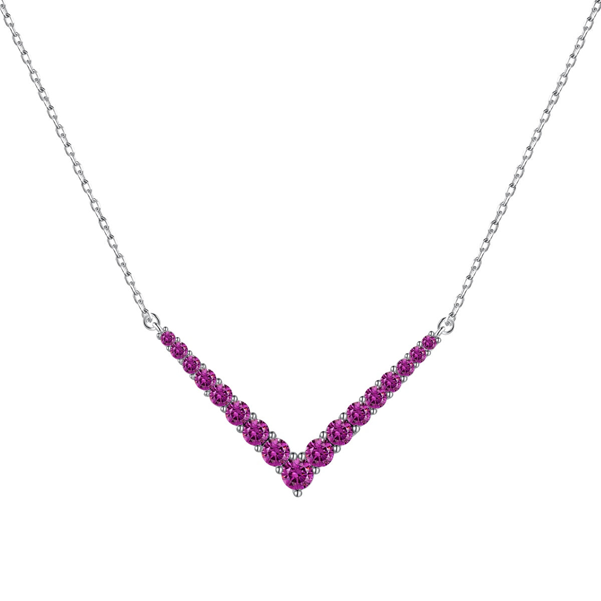 [Royal Jewellery]Ornate Round Cut Necklace