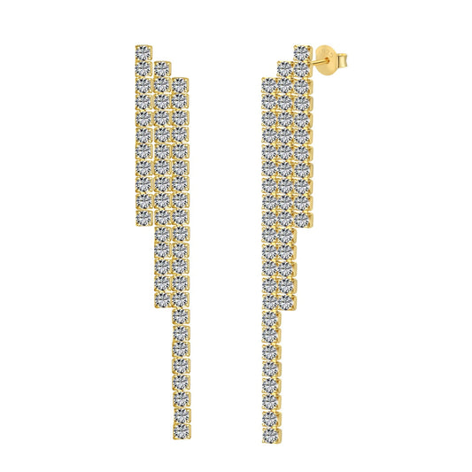 [Royal Jewellery]Luxurious Dainty Banquet Earrings