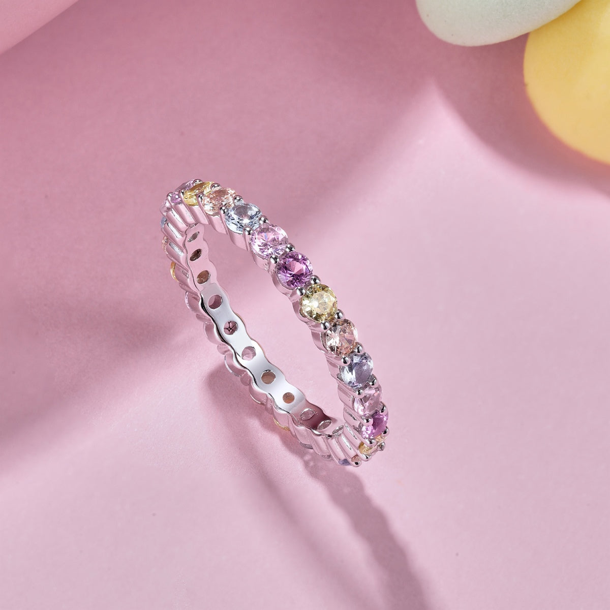 [Royal Jewellery]Dazzling Resplendent Round Cut Party Ring
