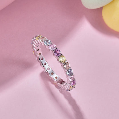 [Royal Jewellery]Dazzling Resplendent Round Cut Party Ring