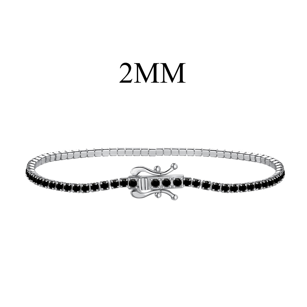 [Royal Jewellery]Radiant Colorful Round Cut Party Bracelet