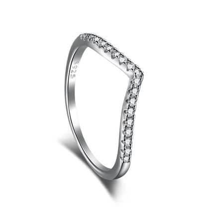 [Royal Jewellery]Elaborate Tennis Band Ring
