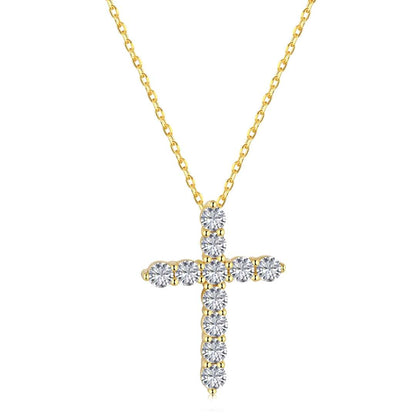 [Royal Jewellery]Unique Cross Shape Necklace
