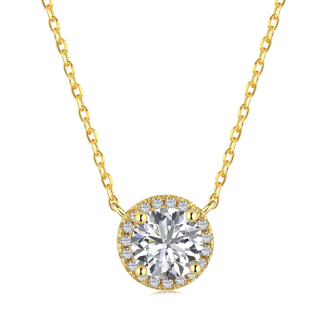 [Royal Jewellery]Luxurious Round Cut Necklace