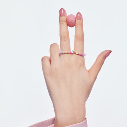 [Royal Jewellery]Exquisite Multicolored Emerald Cut Daily Ring