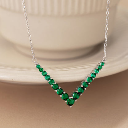 [Royal Jewellery]Ornate Round Cut Necklace