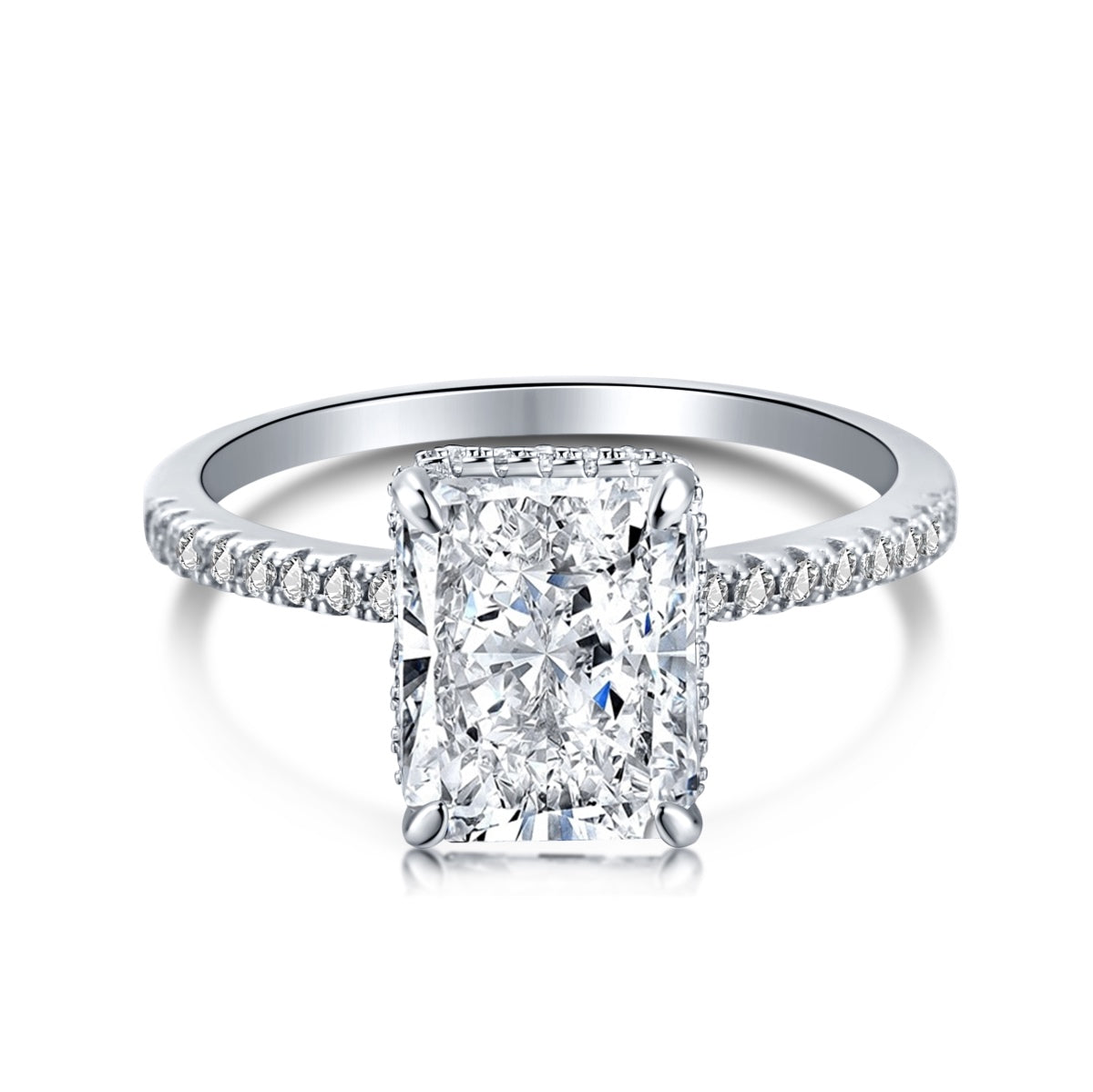 [ROYAL]4.0 Carat Luxurious Engagement Ring