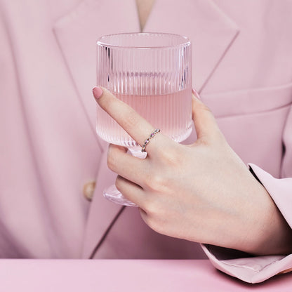 [Royal Jewellery]Elegant Energetic Round Cut Daily Ring