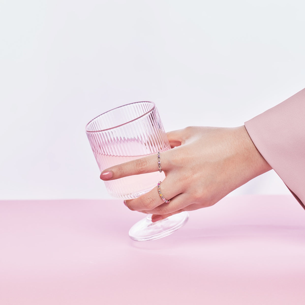 [Royal Jewellery]Elegant Energetic Round Cut Daily Ring