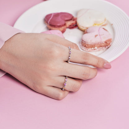 [Royal Jewellery]Elegant Energetic Round Cut Daily Ring