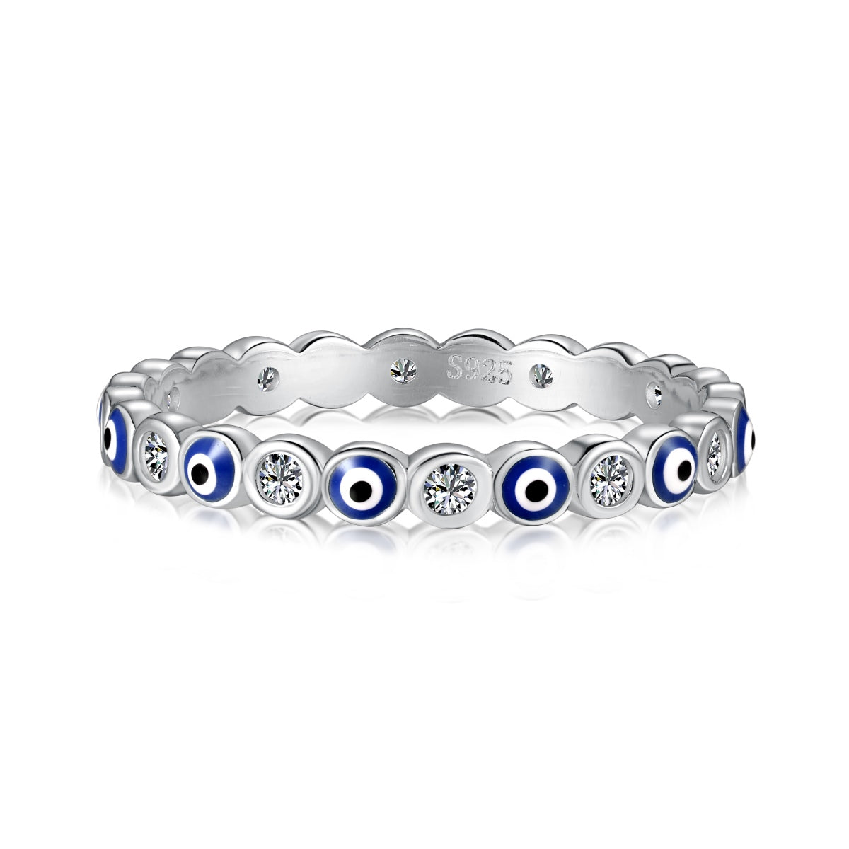 [Royal Jewellery]Sparkling Vibrant Round Shape Daily Ring