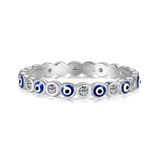 [Royal Jewellery]Sparkling Vibrant Round Shape Daily Ring