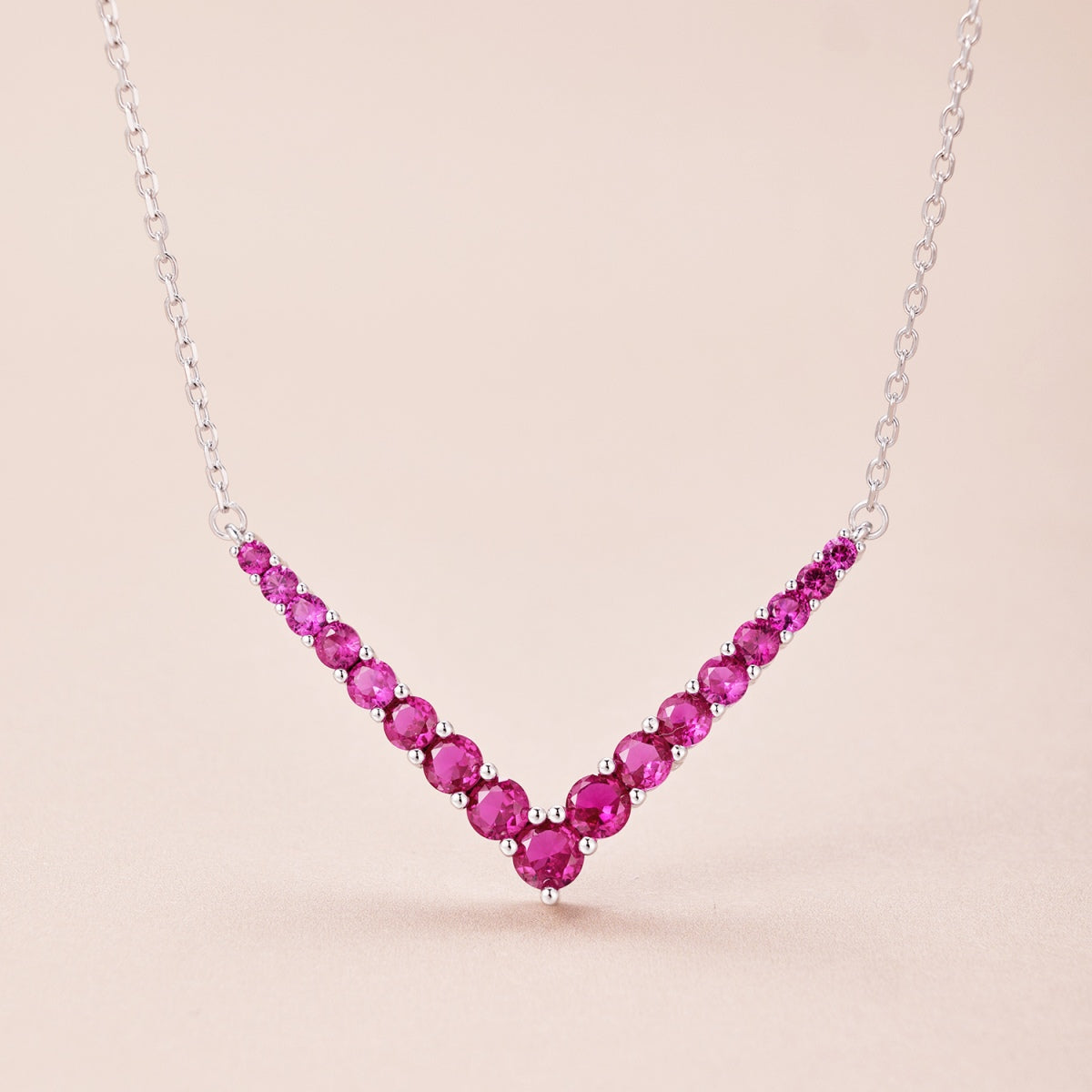 [Royal Jewellery]Ornate Round Cut Necklace