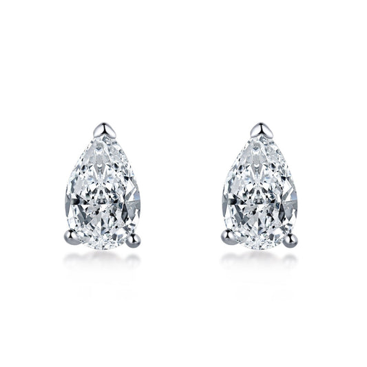 [Royal Jewellery]Ornate Water Drop Shape Earrings