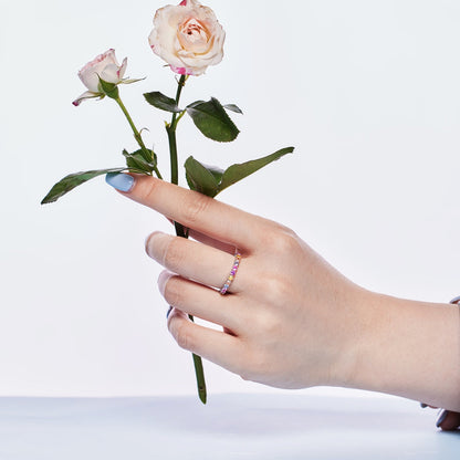 [Royal Jewellery]Dazzling Resplendent Round Cut Party Ring