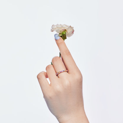 [Royal Jewellery]Dazzling Resplendent Round Cut Party Ring