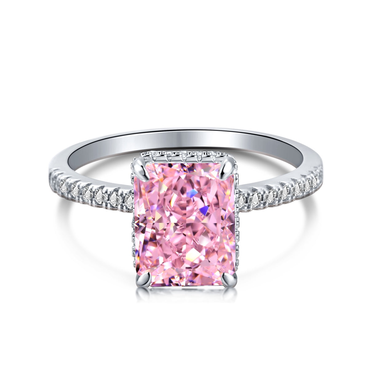[Royal Jewellery]4.0 Carat Luxurious Engagement Ring