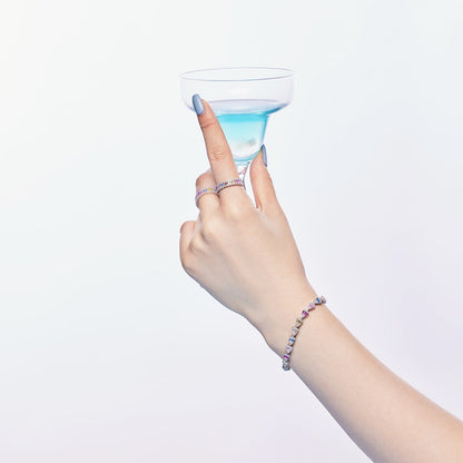[Royal Jewellery]Radiant Water Drop Shape Daily Bracelet