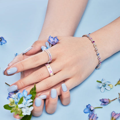[Royal Jewellery]Radiant Water Drop Shape Daily Bracelet