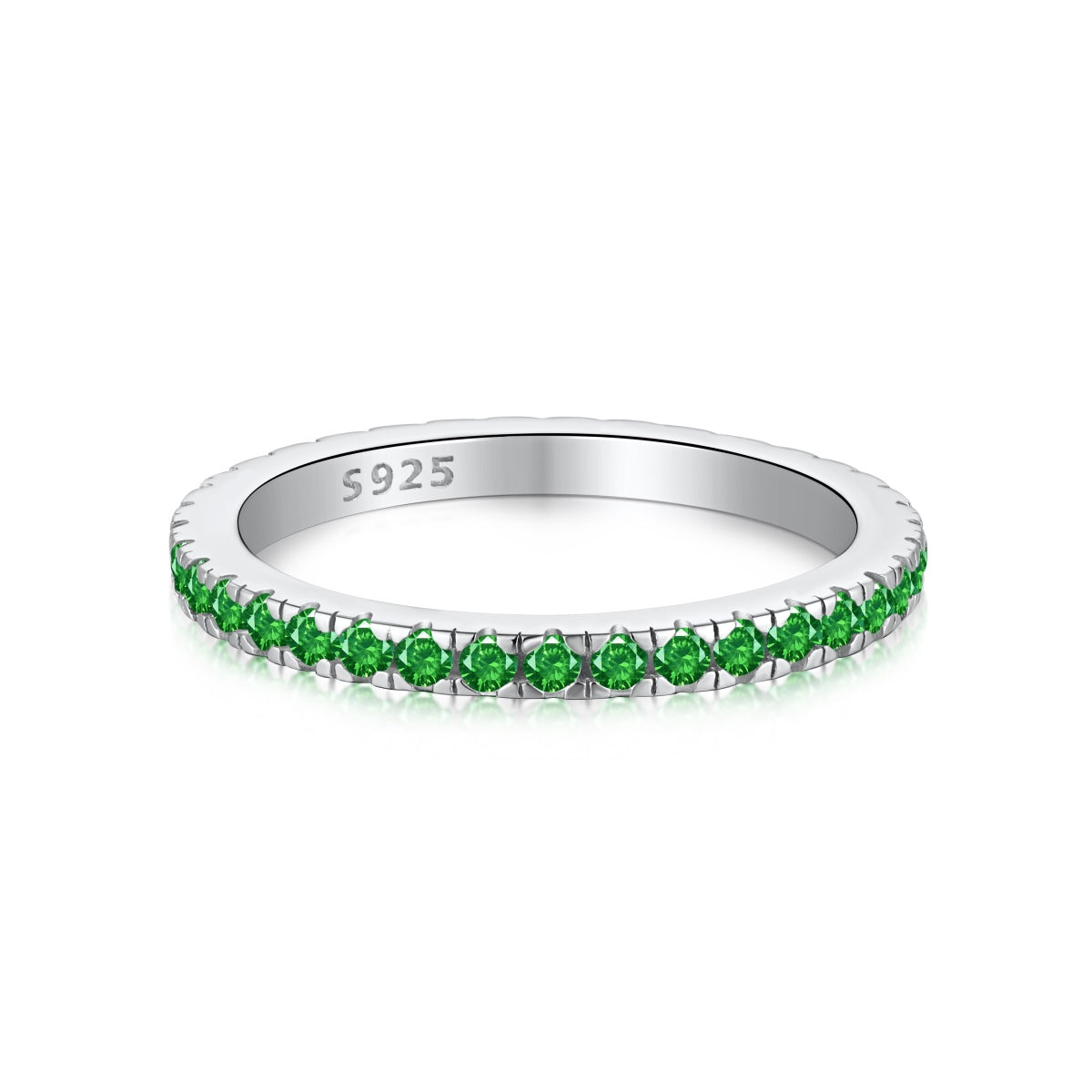 [Royal Jewellery]Delicate Sparkling Round Cut Daily Ring