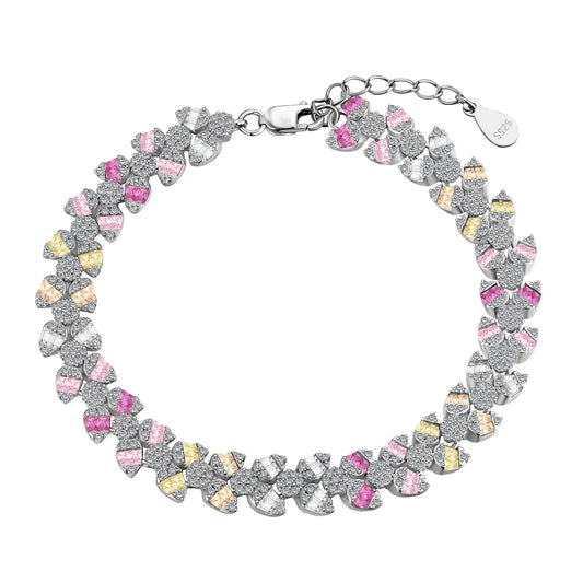 [Royal Jewellery]Dainty Exquisite Flower Shape Daily Bracelet