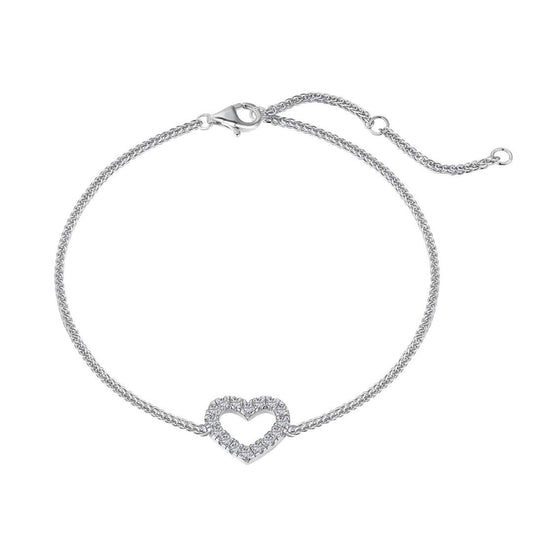 [Royal Jewellery]Heart Shape Lover Bracelet