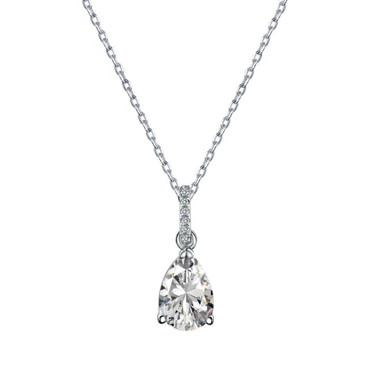 [Royal Jewellery]Delicate Water Drop Shape Fashion Necklace