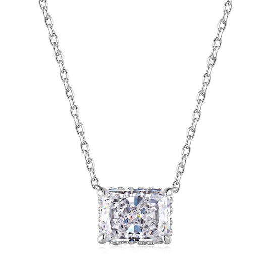 [Royal Jewellery]Luxurious Square Shape Colorful Necalack