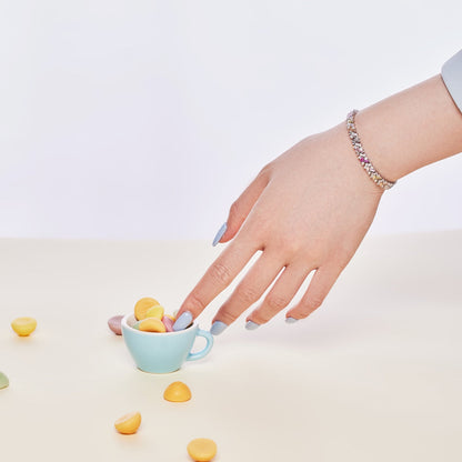 [Royal Jewellery]Dazzling Unique Multi Shape Daily Bracelet