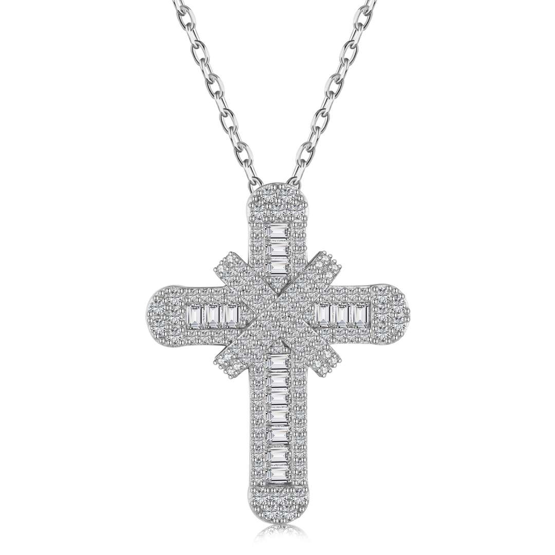 [Royal Jewellery]Gypsophila With Dimonds Necklace