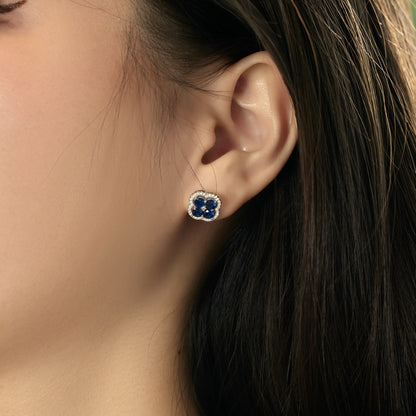 [ROYAL]Four-Leaf Clover Exquisite Earrings