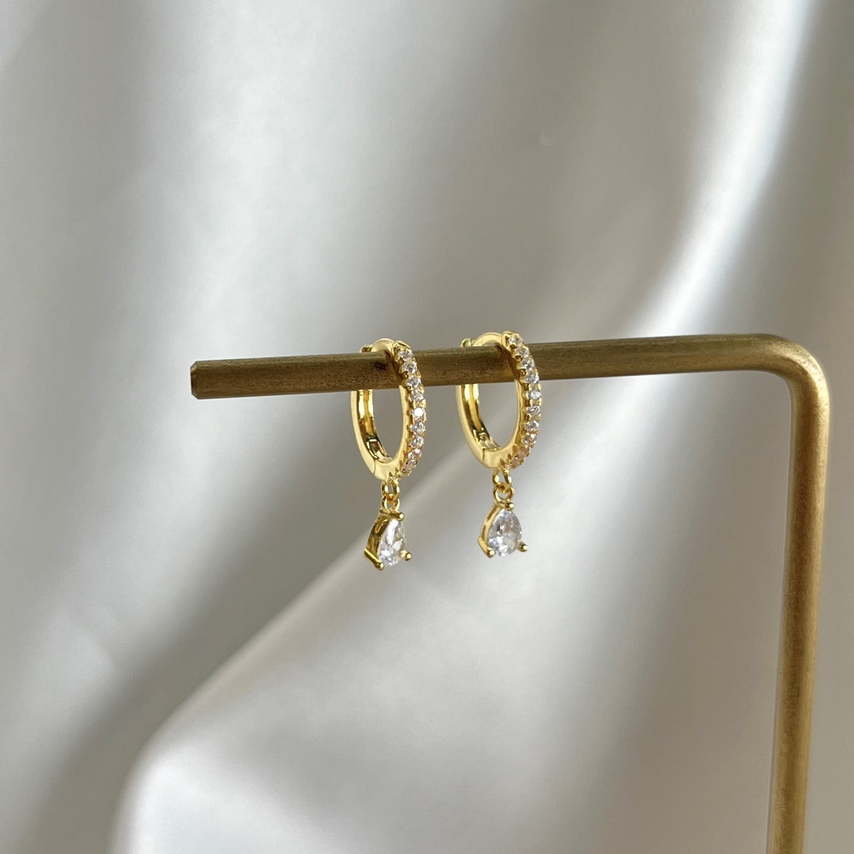 [Royal Jewellery]Luxurious Geometric Drop Earrings